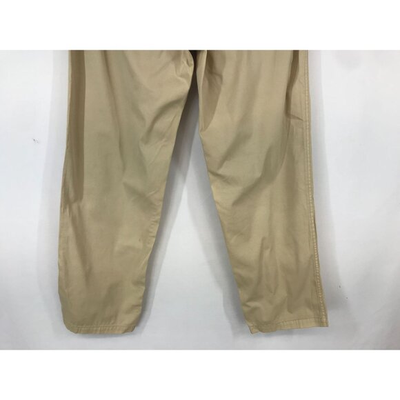 PENDLETON - WOMEN'S 10 - BEIGE COTTON BLEND CASUAL CHINO PANTS - Picture 6 of 9